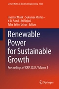Cover: Renewable Power for Sustainable Growth - Springer
