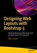 Cover: Designing Web Layouts with Bootstrap 5 - APress