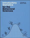 Cover: Introductory Statistics for the Behavioral Sciences - Wiley