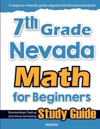 Enlarge image Cover: 7th Grade Nevada Math for Beginners - Mathfa