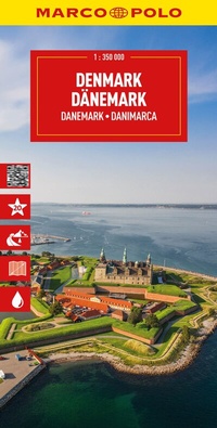 Abbildung von: MARCO POLO Reisekarte Dänemark 1:350.000 - MARCO POLO ein Imprint von MAIRDUMONT