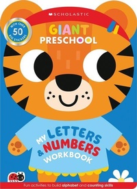 Abbildung von: Giant Preschool: My Alphabet and Counting Workbook - Scholastic Inc.