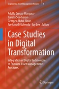 Cover: Case Studies in Digital Transformation - Springer