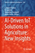 Cover: AI-Driven IoT Solutions in Agriculture: New Insights - Springer