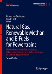 Abbildung von: Natural Gas, Renewable Methan and E-Fuels for Powertrains - Springer