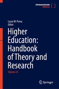 Enlarge image Cover: Higher Education: Handbook of Theory and Research - Springer