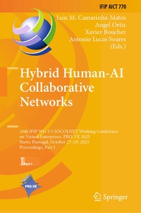 Enlarge image Cover: Hybrid Human-AI Collaborative Networks - Springer