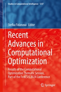 Enlarge image Cover: Recent Advances in Computational Optimization - Springer