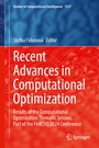 Cover: Recent Advances in Computational Optimization - Springer