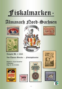 Abbildung von: Fiskalmarken - Almanach Nord Sachsen - Th.Benicke Nordsachsen Almanach