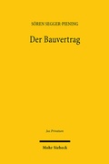 Abbildung von: Der Bauvertrag - Mohr Siebeck