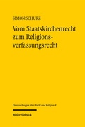 Abbildung von: Vom Staatskirchenrecht zum Religionsverfassungsrecht - Mohr Siebeck