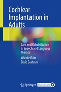 Cover: Cochlear Implantation in Adults - Springer