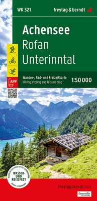Abbildung von: Achensee, Wander-, Rad- und Freizeitkarte 1:50.000, freytag & berndt, WK 321 - Freytag-Berndt und ARTARIA