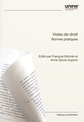 Cover: Voies de droit - Helbing & Lichtenhahn
