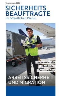 Abbildung von: Taschenbuch Sicherheitsbeauftragte - Ausgabe 2026 - Universum Verlag