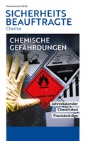 Abbildung von: Taschenbuch Sicherheitsbeauftragte - Ausgabe Chemie 2026 - Universum Verlag