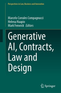 Abbildung von: Generative AI, Contracts, Law and Design - Springer