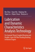 Cover: Lubrication and Dynamic Characteristics Analysis Technology - Springer