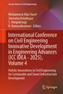 Cover: International Conference on Civil Engineering Innovative Development in Engineering Advances (ICC IDEA - 2025), Volume 4 - Springer