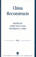 Cover: China Reconstructs - University Press of America