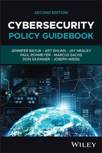 Enlarge image Cover: Cybersecurity Policy Guidebook - Wiley