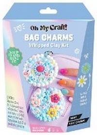 Abbildung von: Oh My Craft! Bag Charms Whipped Clay Kit - Hinkler Books