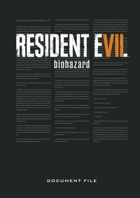 Abbildung von: Resident Evil 7: Biohazard Document File - Dark Horse Books