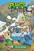 Cover: Plants vs. Zombies Volume 24: The Big Spitball - Dark Horse Books