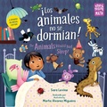 Cover: Los animales no se dormian / The Animals Would Not Sleep (Spanish Bilingual Edition) - Charlesbridge