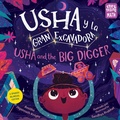 Cover: Usha y la Gran Excavadora / Usha and the Big Digger (Spanish Bilingual Edition) - Charlesbridge