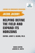 Cover: Helping Define the Field and Expand Its Horizons - Vibrant Publishers
