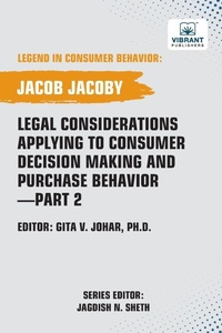 Abbildung von: Legal Considerations Applying to Consumer Decision Making and Purchase Behavior-Part 2 - Vibrant Publishers