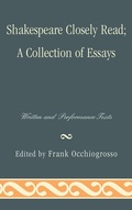 Cover: Shakespeare Closely Read - Fairleigh Dickinson University Press,U.S.