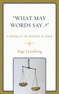 Cover: 'What May Words Say . . . ?' - Fairleigh Dickinson University Press,U.S.