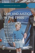 Cover: Law and Justice in the 1950s - University of London Press