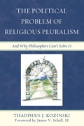 Cover: The Political Problem of Religious Pluralism - Lexington Books