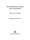Cover: Reconciliation, Justice, and Coexistence - Lexington Books