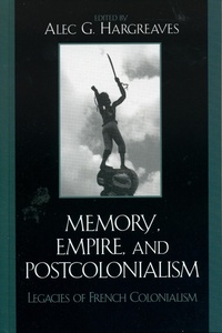 Enlarge image Cover: Memory, Empire, and Postcolonialism - Lexington Books