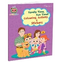Enlarge image Cover: Family Time, Fun Time! Colouring & Activity Book - Parragon Publishing