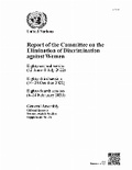 Cover: Report of the Committee on the Elimination of Discrimination Against Women, Seventy-eighth Session - United Nations
