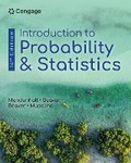 Cover: Introduction to Probability and Statistics - Brooks/Cole