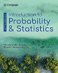 Enlarge image Cover: Introduction to Probability and Statistics - Brooks/Cole