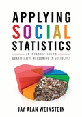 Cover: Applying Social Statistics - Rowman & Littlefield Publishers