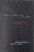 Cover: Rights vs. Public Safety after 9/11 - Rowman & Littlefield Publishers