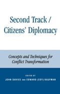 Cover: Second Track Citizens' Diplomacy - Rowman & Littlefield Publishers