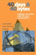 Cover: 40 Days and 40 Bytes - Rowman & Littlefield Publishers