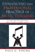 Cover: Enhancing the Professional Practice of Music Teachers - Rowman & Littlefield Education
