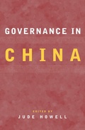 Cover: Governance in China - Rowman & Littlefield Publishers