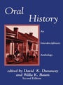 Cover: Oral History - Rowman & Littlefield Publishers
